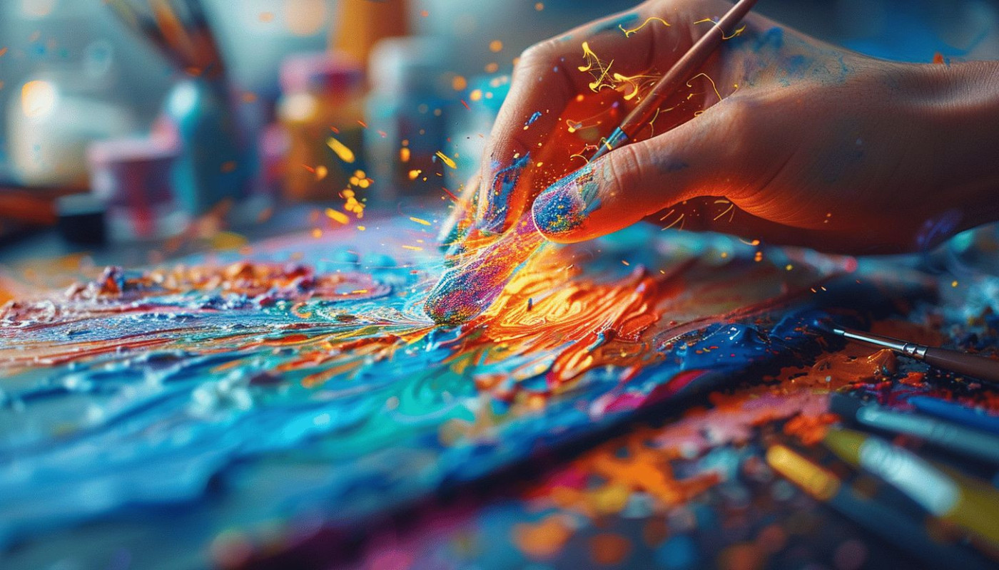 Exploration de la synergie entre créativité humaine et génération d'images par IA