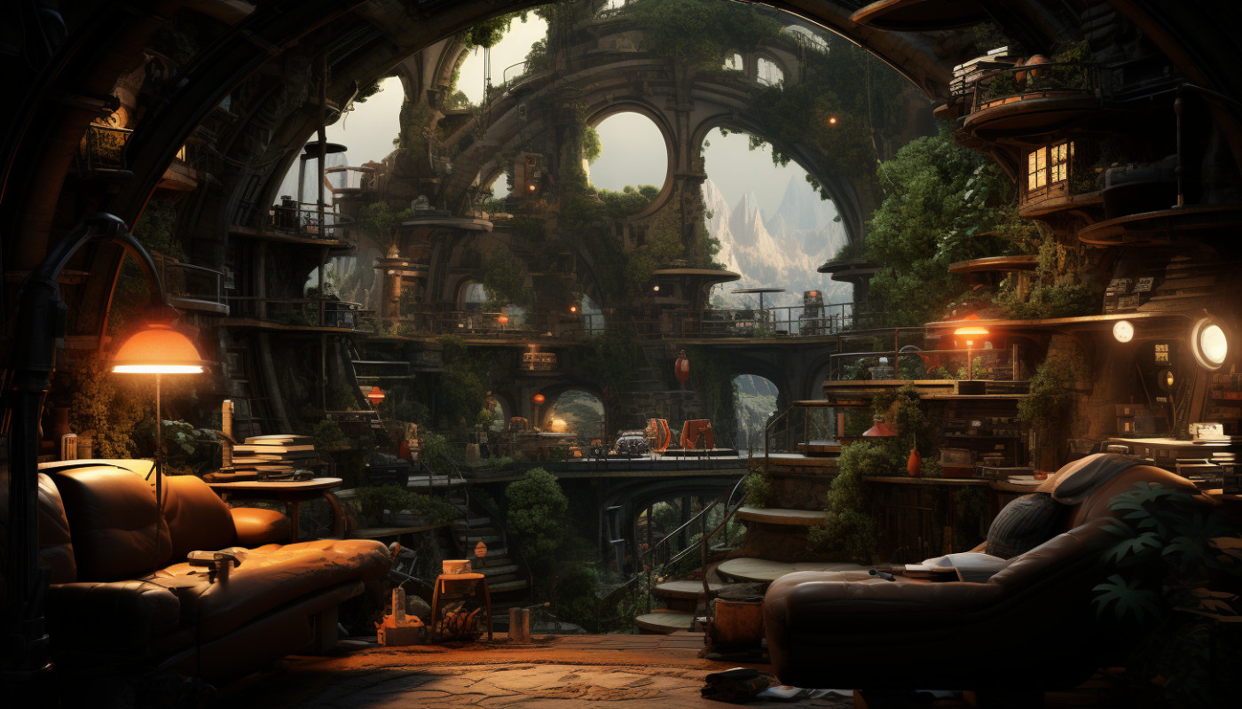 Exploration des capacités de l'IA dans la création de décors pour jeux vidéo